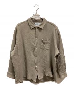 中古・古着通販】Cornier (コルニエ) WOOL PAPER HALF SLEEVE SHIRTS