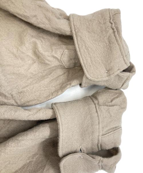 Graphpaper（グラフペーパー）Graphpaper (グラフペーパー) Extra Fine Wool Viyella Sleeping Shirt ベージュ サイズ:2の古着・服飾アイテム