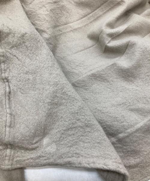 Graphpaper（グラフペーパー）Graphpaper (グラフペーパー) Extra Fine Wool Viyella Sleeping Shirt ベージュ サイズ:2の古着・服飾アイテム