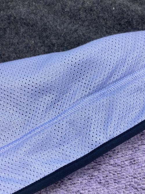 Patagonia（パタゴニア）Patagonia (パタゴニア) Natural Blend Snap-T グレー×パープル サイズ:Mの古着・服飾アイテム