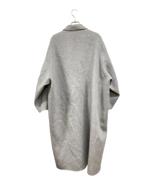 evernavy（エバーネイビー）evernavy (エバーネイビー) リバー ロング コクーン ウールコート グレー サイズ:Ｍの古着・服飾アイテム