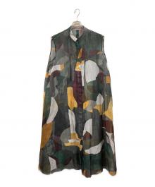Ameri（アメリ）の古着「MEDI MURAL TRANSFORM DRESS」｜グレー