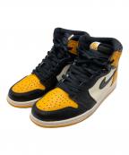 NIKEナイキ）の古着「Air Jordan 1 Retro High OG "Taxi"」｜イエロー×ブラック
