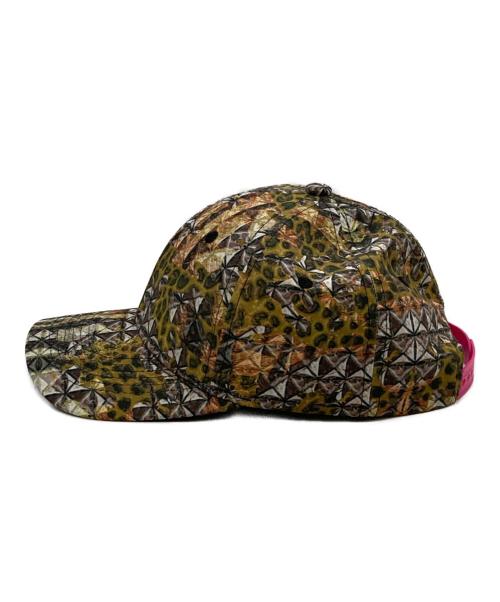 fuckthisindustry2008（ファックディスインダストリー）fuckthisindustry2008 (ファックディスインダストリー) CHEETAH STUD HAT カーキの古着・服飾アイテム