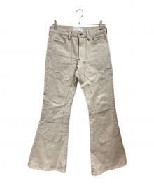 SUGARHILL（シュガーヒル）の古着「MODERN WESTERN DENIM TROUSERS FLARED CUT」｜ホワイト