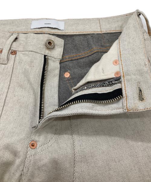 SUGARHILL（シュガーヒル）SUGARHILL (シュガーヒル) MODERN WESTERN DENIM TROUSERS FLARED CUT ホワイト サイズ:30の古着・服飾アイテム