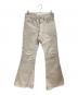 SUGARHILL（シュガーヒル）の古着「MODERN WESTERN DENIM TROUSERS FLARED CUT」｜ホワイト