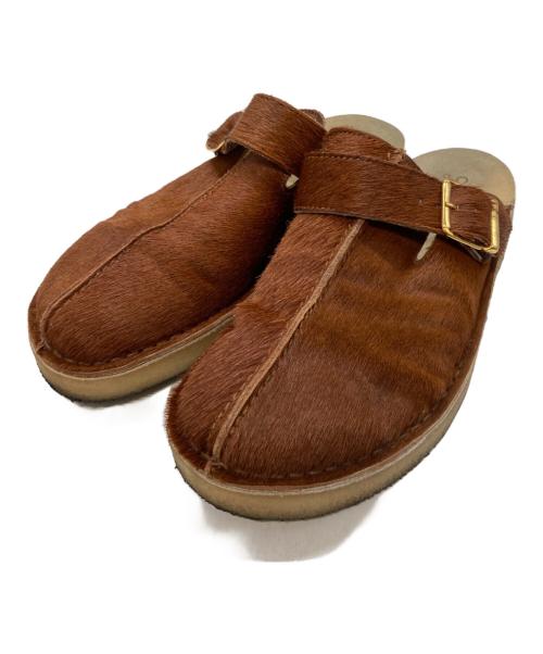 CLARKS ORIGINALS（クラークス オリジナルズ）Clarks Originals (クラークス オリジナルズ) TREK MULE ブラウン サイズ:26.5cmの古着・服飾アイテム