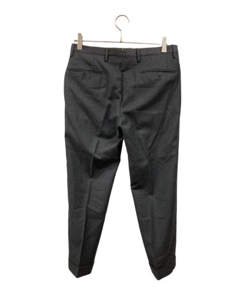 INCOTEX（インコテックス）INCOTEX (インコテックス) SUPER100ウールスラックス グレー サイズ:46の古着・服飾アイテム