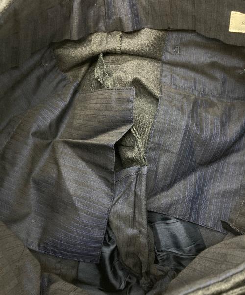 INCOTEX（インコテックス）INCOTEX (インコテックス) SUPER100ウールスラックス グレー サイズ:46の古着・服飾アイテム