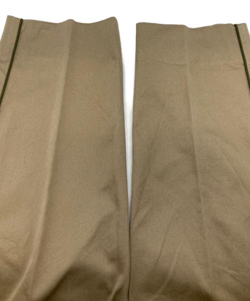 GUCCI（グッチ）GUCCI (グッチ) コットンシックスティーズパンツ ベージュ サイズ:46の古着・服飾アイテム