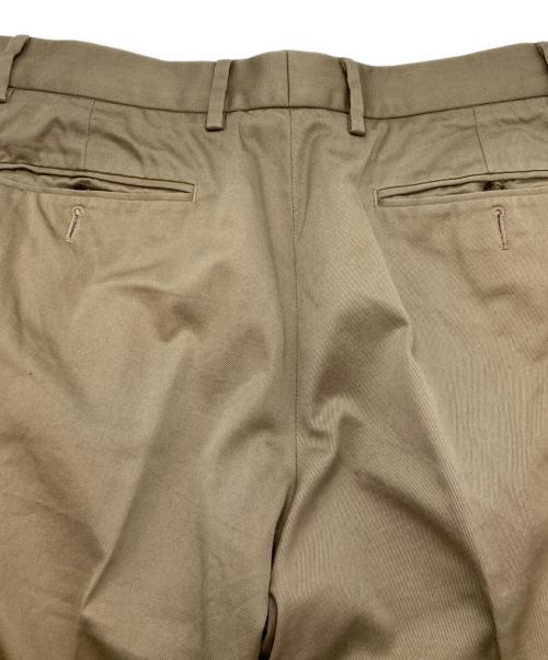 GUCCI（グッチ）GUCCI (グッチ) コットンシックスティーズパンツ ベージュ サイズ:46の古着・服飾アイテム