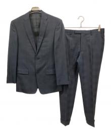 BURBERRY BLACK LABEL（バーバリーブラックレーベル）の古着「3Ｐセットアップスーツ」｜ネイビー