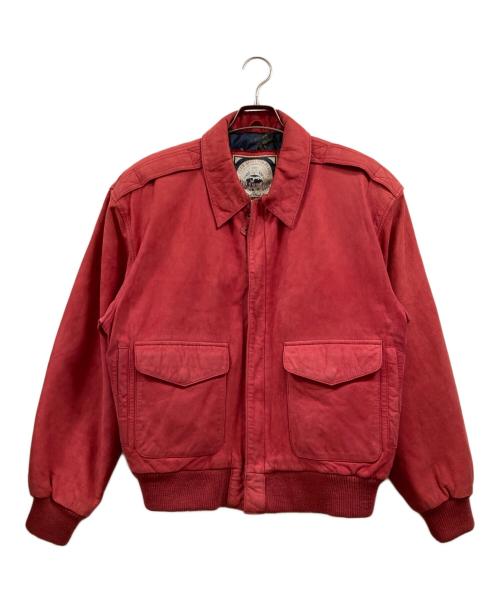 paris sport club（パリススポーツクラブ）paris sport club (パリススポーツクラブ) スエードジャケット ピンク サイズ:Mの古着・服飾アイテム