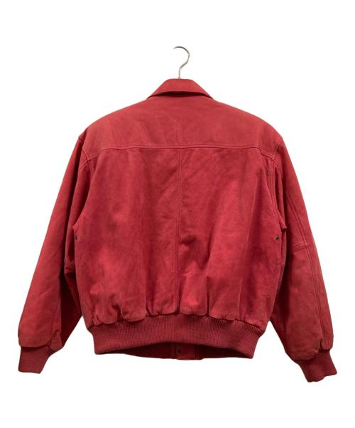 paris sport club（パリススポーツクラブ）paris sport club (パリススポーツクラブ) スエードジャケット ピンク サイズ:Mの古着・服飾アイテム