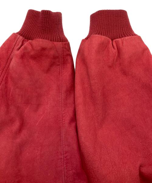 paris sport club（パリススポーツクラブ）paris sport club (パリススポーツクラブ) スエードジャケット ピンク サイズ:Mの古着・服飾アイテム