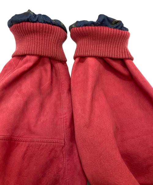 paris sport club（パリススポーツクラブ）paris sport club (パリススポーツクラブ) スエードジャケット ピンク サイズ:Mの古着・服飾アイテム