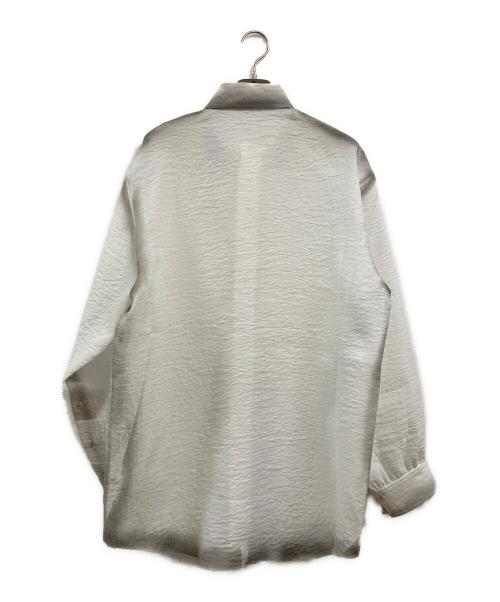 MIKAGE SHIN（ミカゲ シン）MIKAGE SHIN (ミカゲ シン) Shadow Textured Sheer Shirt ホワイト サイズ:1の古着・服飾アイテム
