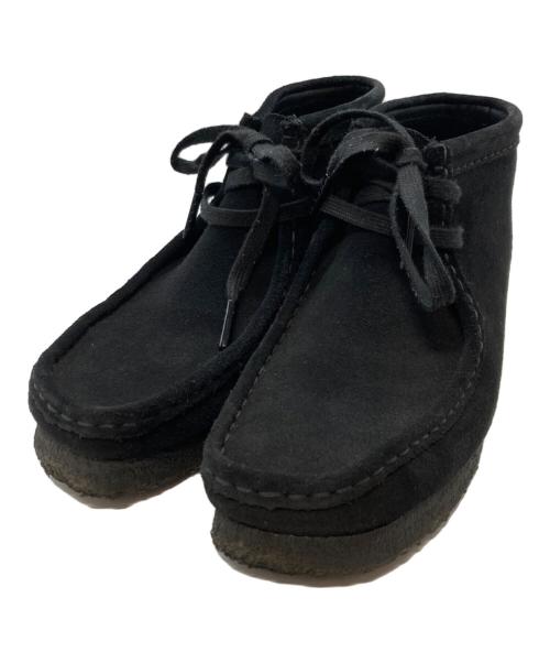 CLARKS（クラークス）CLARKS (クラークス) Wallabee Boot ブラック サイズ:23.5の古着・服飾アイテム
