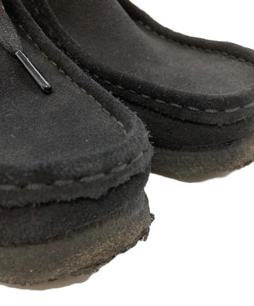 CLARKS（クラークス）CLARKS (クラークス) Wallabee Boot ブラック サイズ:23.5の古着・服飾アイテム