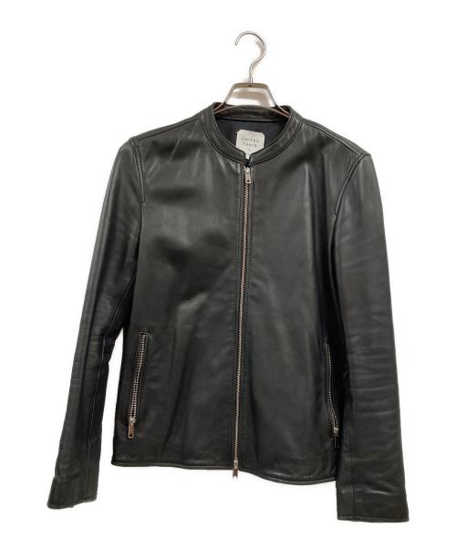 UNITED TOKYO（ユナイテッドトーキョー）UNITED TOKYO (ユナイテッドトーキョー) ラムレザーシングルライダースジャケット ブラック サイズ:1の古着・服飾アイテム