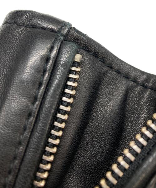 UNITED TOKYO（ユナイテッドトーキョー）UNITED TOKYO (ユナイテッドトーキョー) ラムレザーシングルライダースジャケット ブラック サイズ:1の古着・服飾アイテム