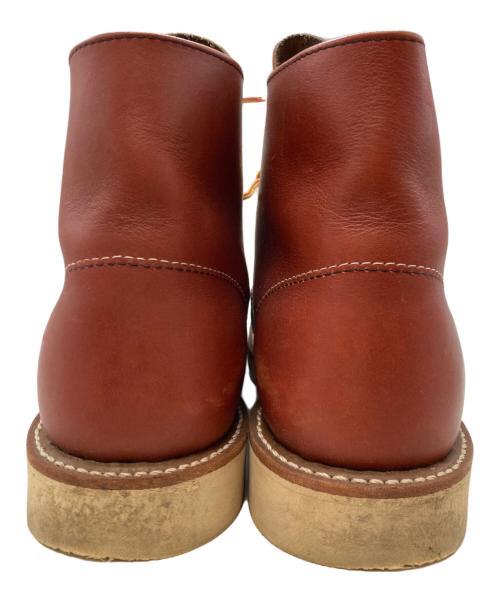 RED WING（レッドウィング）RED WING (レッドウィング) 6-inch Classic Round ブーツ ブラウン サイズ:USA71/2の古着・服飾アイテム