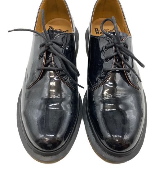 Dr.Martens（ドクターマーチン）Dr.Martens (ドクターマーチン) BEAMS (ビームス) 3ホールパテントブーツ ブラック サイズ:UK7の古着・服飾アイテム