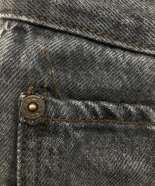 LEVI'S（リーバイス）LEVI'S (リーバイス) 501先染めペイントデニムパンツ ブラック サイズ:31/32の古着・服飾アイテム