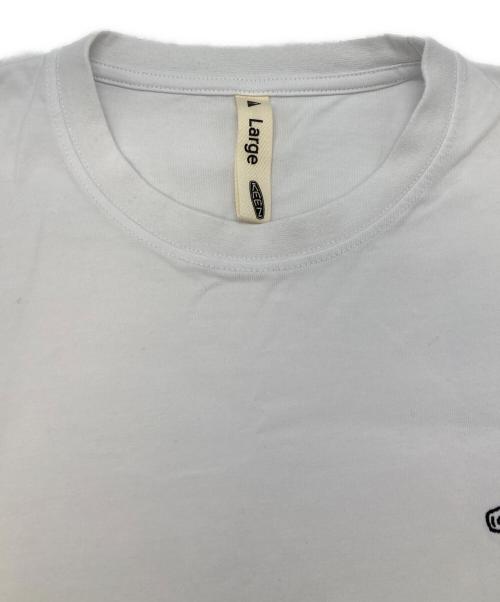 KEEN（キーン）KEEN (キーン) プリントTシャツ ホワイト サイズ:Lの古着・服飾アイテム