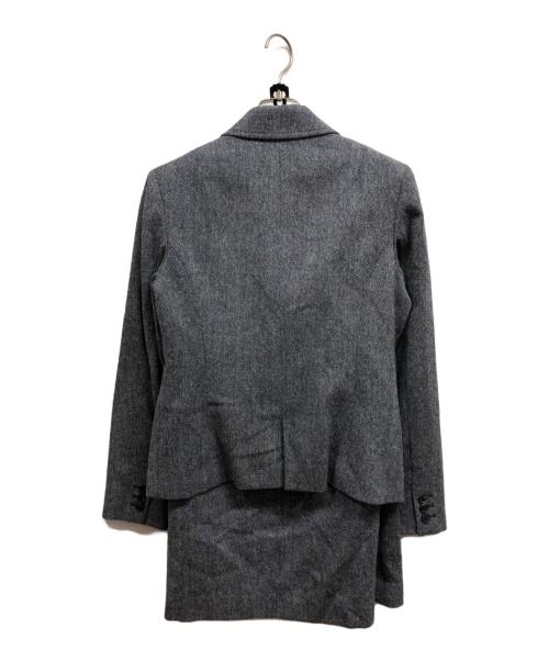 BURBERRY LONDON（バーバリーロンドン）BURBERRY LONDON (バーバリーロンドン) セットアップスーツ ネイビー×ホワイト サイズ:40の古着・服飾アイテム