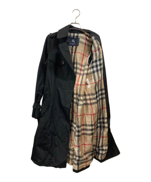 BURBERRY LONDON（バーバリーロンドン）BURBERRY LONDON (バーバリーロンドン) 裏ノバチェックコート ブラック サイズ:40の古着・服飾アイテム