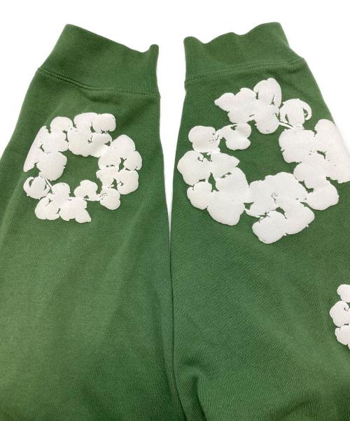 Denim Tears（デニムティアーズ）Denim Tears (デニムティアーズ) フラワープリントカットソー グリーン サイズ:Lの古着・服飾アイテム