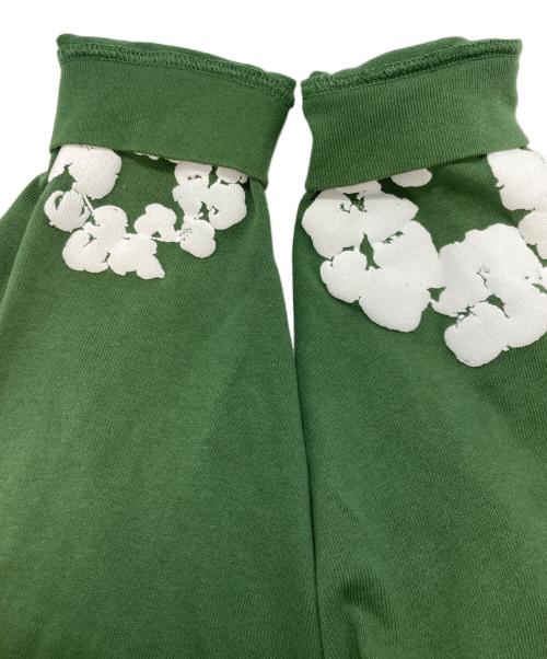 Denim Tears（デニムティアーズ）Denim Tears (デニムティアーズ) フラワープリントカットソー グリーン サイズ:Lの古着・服飾アイテム