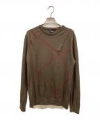 NIKEナイキ）の古着「刺繍メリノウールニット」｜ブラウン
