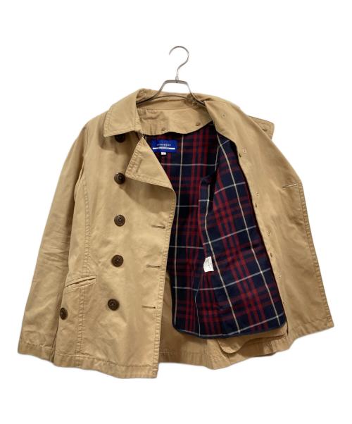 BURBERRY BLUE LABEL（バーバリー ブルー レーベル）BURBERRY BLUE LABEL (バーバリー ブルー レーベル) ショートトレンチコート ベージュ サイズ:Mの古着・服飾アイテム