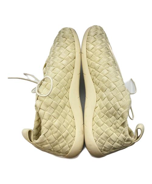 BOTTEGA VENETA（ボッテガベネタ）BOTTEGA VENETA (ボッテガベネタ) イントレチャートプラットスニーカー アイボリー サイズ:40の古着・服飾アイテム