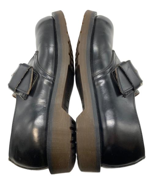 SOLOVAIR（ソロヴェアー）SOLOVAIR (ソロヴェアー) レザーシューズ ブラック サイズ:5の古着・服飾アイテム
