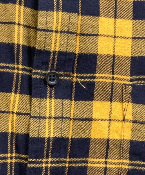 DIESEL（ディーゼル）DIESEL (ディーゼル) チェックネルシャツ イエロー サイズ:XXLの古着・服飾アイテム
