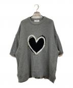 OPENING actオープニングアクト）の古着「半袖ニット」｜グレー