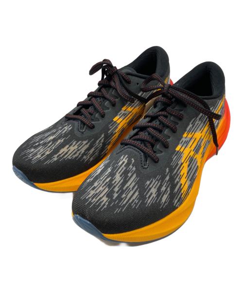asics（アシックス）asics (アシックス) NOVABLAST 3 ブラック×オレンジ サイズ:26.5 未使用品の古着・服飾アイテム