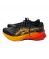 asics (アシックス) NOVABLAST 3 ブラック×オレンジ サイズ:26.5 未使用品：7000円
