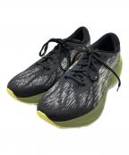asicsアシックス）の古着「NOVABLAST 3」｜ブラック×イエロー