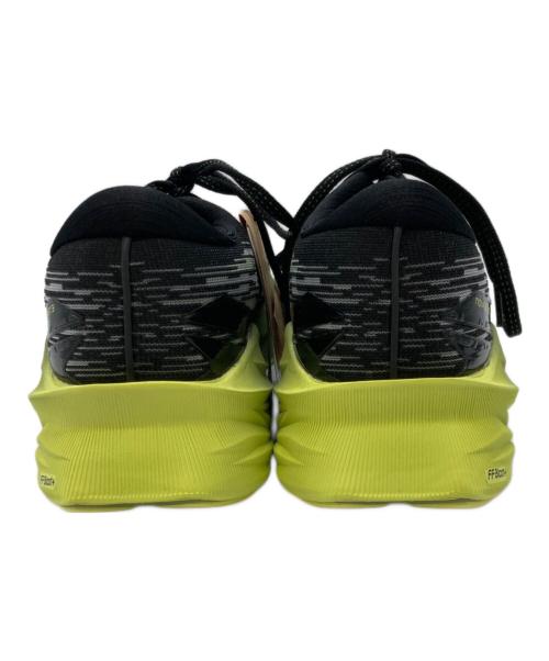 asics（アシックス）asics (アシックス) NOVABLAST 3 ブラック×イエロー サイズ:26.5 未使用品の古着・服飾アイテム