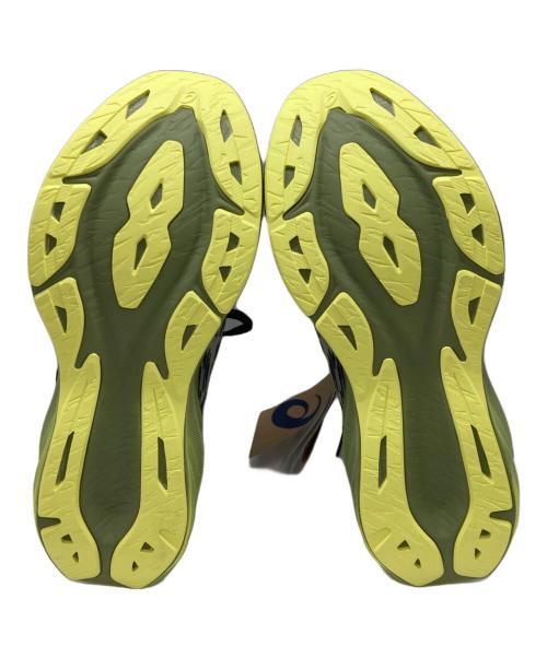 asics（アシックス）asics (アシックス) NOVABLAST 3 ブラック×イエロー サイズ:26.5 未使用品の古着・服飾アイテム