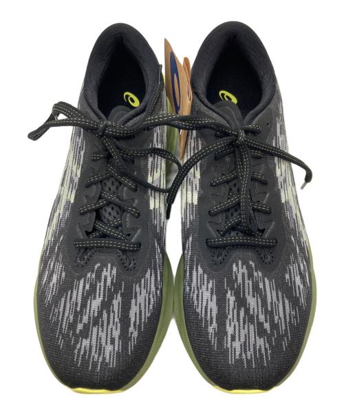 asics（アシックス）asics (アシックス) NOVABLAST 3 ブラック×イエロー サイズ:26.5 未使用品の古着・服飾アイテム