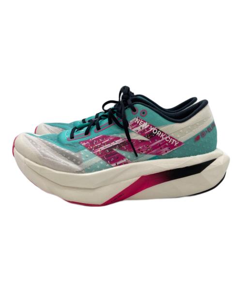 NEW BALANCE（ニューバランス）NEW BALANCE (ニューバランス) ランニングシューズ ブルー×ホワイト サイズ:27.0の古着・服飾アイテム