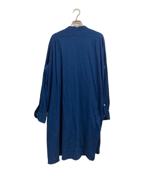45R（フォーティファイブ・アール）45R (フォーティファイブ・アール) コットンワンピース ブルー サイズ:3の古着・服飾アイテム