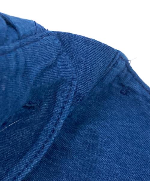 45R（フォーティファイブ・アール）45R (フォーティファイブ・アール) コットンワンピース ブルー サイズ:3の古着・服飾アイテム