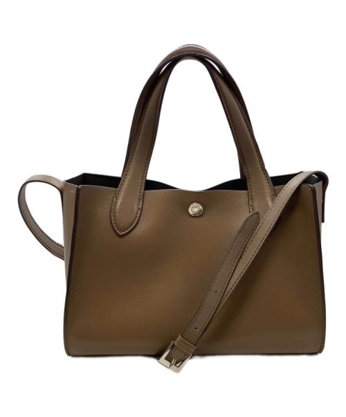 THE ART OF CARRYING（ジ・アート・オブ・キャリング）THE ART OF CARRYING (ジ・アート・オブ・キャリング) 2WAYショルダーバッグ ブラウンの古着・服飾アイテム